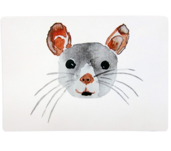 Nuukk Frühstücksbrettchen Maus