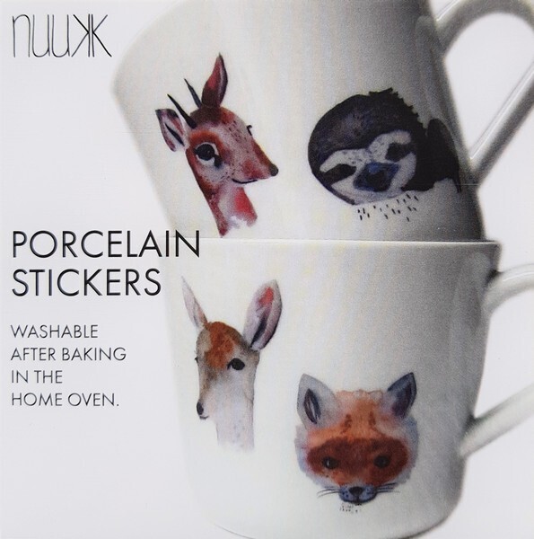 Nuukk Porzellansticker Tiere