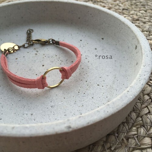 Blumenkind Armband in rosa