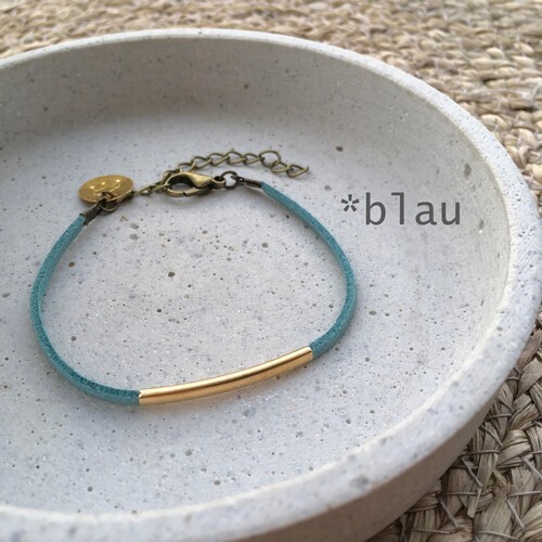 Hippie Armband in blau