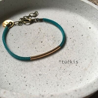 Hippie Armband in türkis