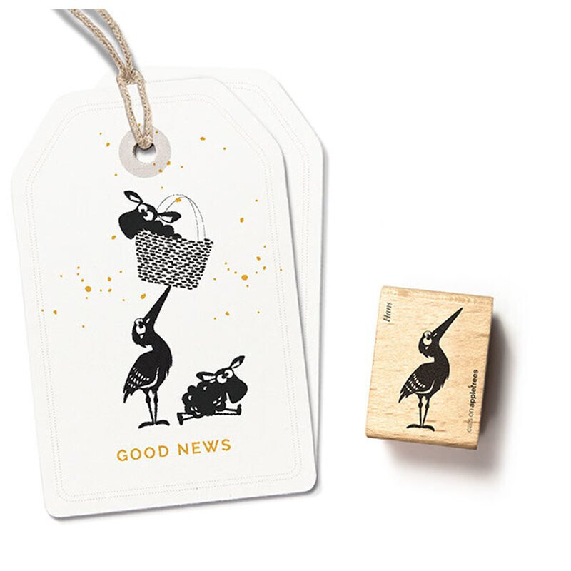 Stempel Storch Hans