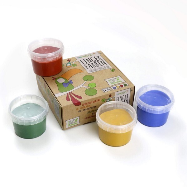 Fingerfarben 4er Set