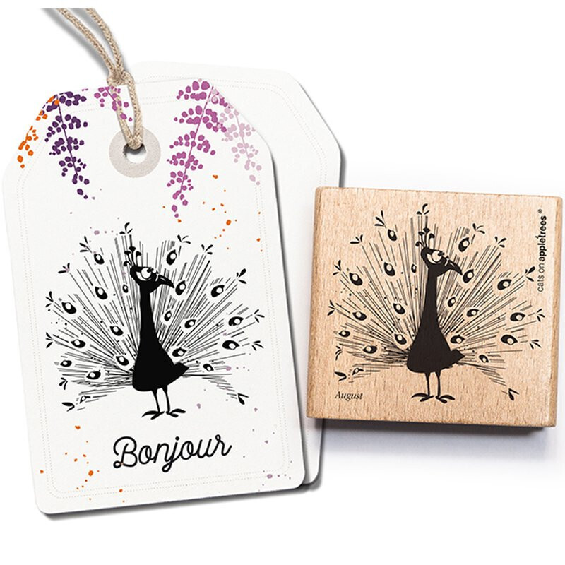 Stempel Pfau August