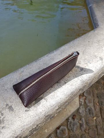 Stifteetui Leder braun