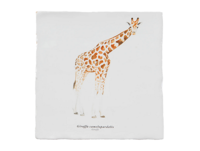 Deko Fliese Giraffe