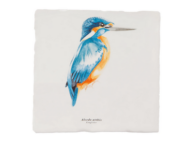 Deko Fliese Eisvogel