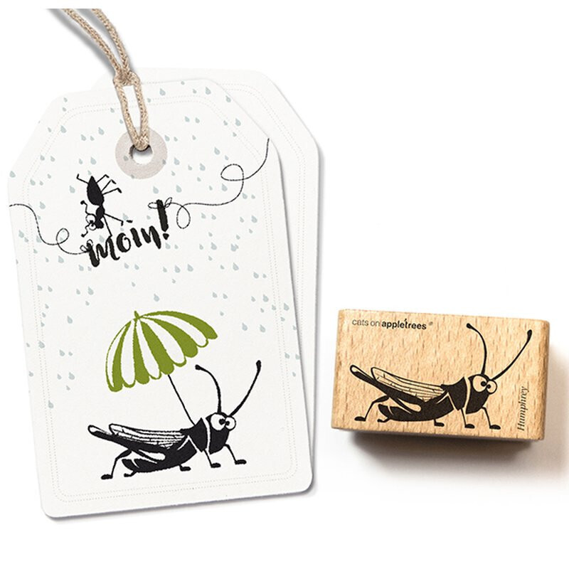 Stempel Grashüpfer / Heugumper