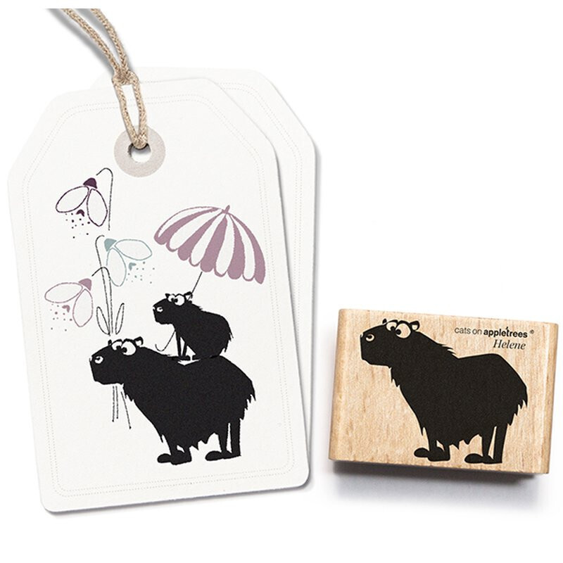 Stempel Capybara Helene