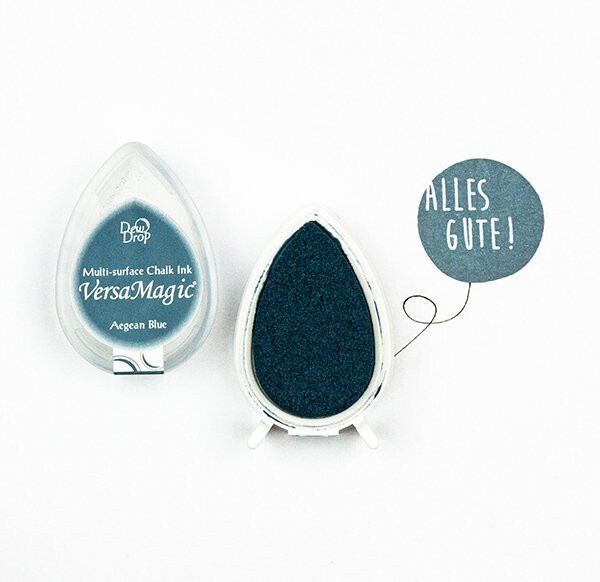 Stempelkissen Farbe Aegean blue