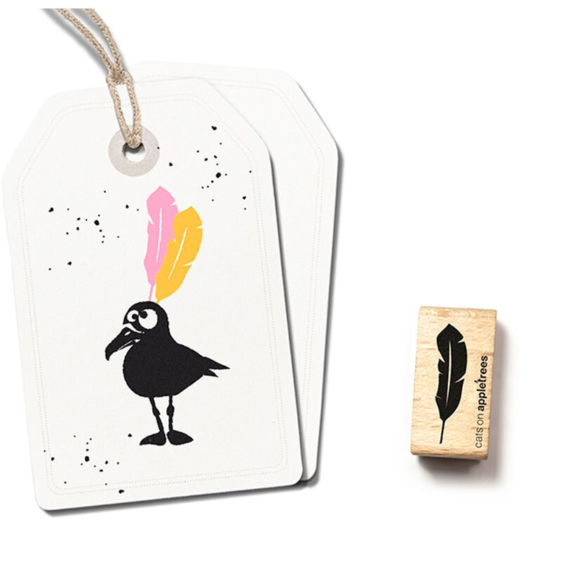 Stempel Feder klein
