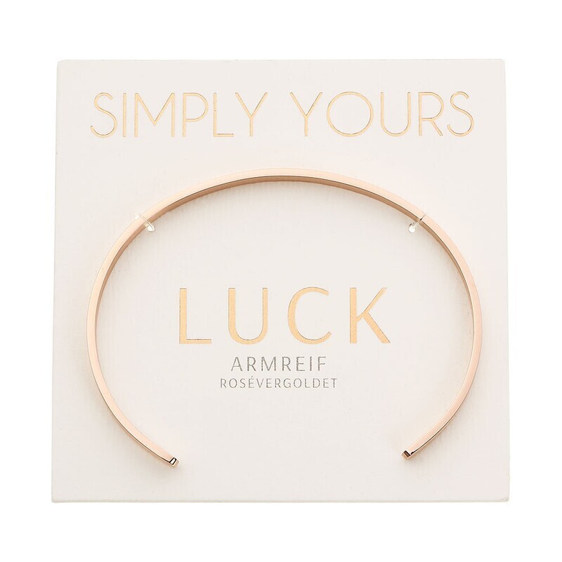 Armreif LUCK rosé gold