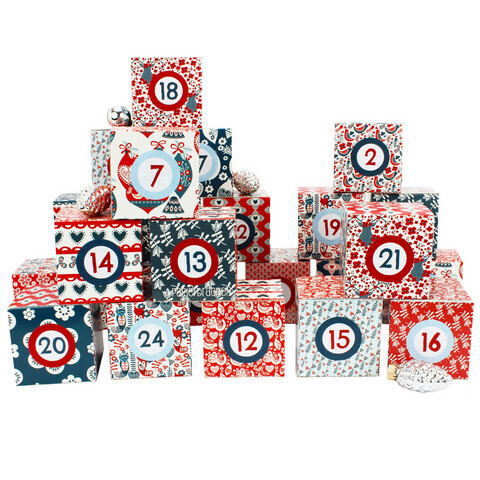 Adventskalender Schachteln
