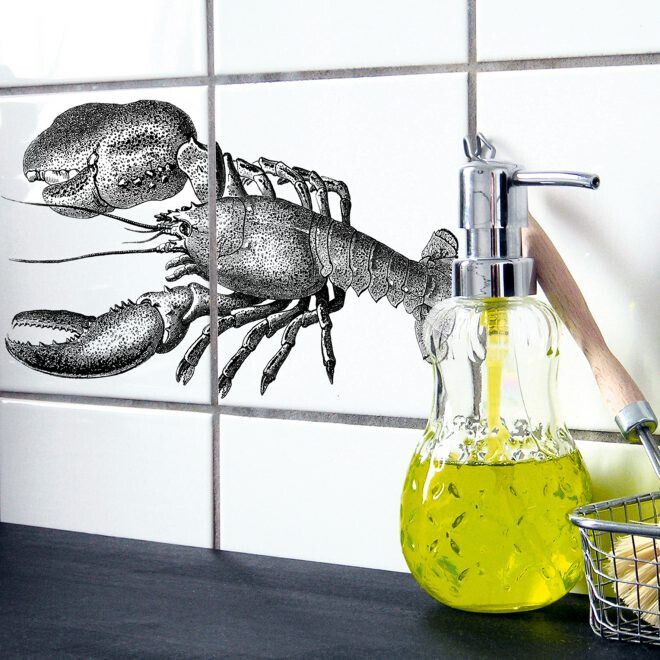 Fliesenaufkleber Lobster