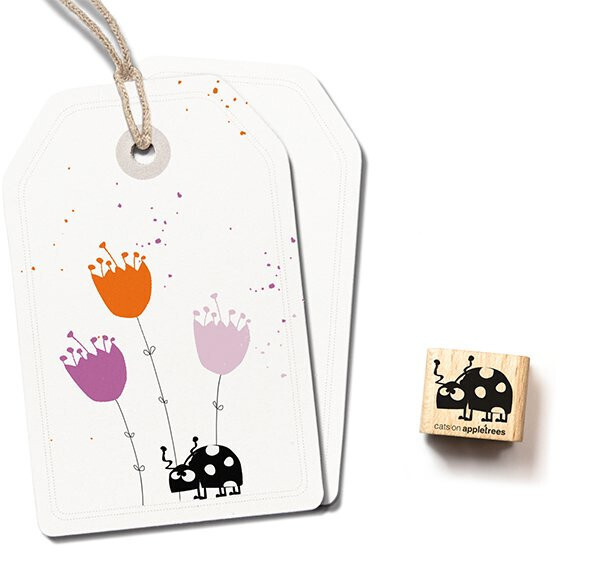 Mini Stempel Marienkäfer