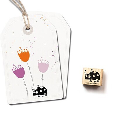Mini Stempel Marienkäfer