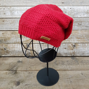 Wollmütze | Beanie knallrot