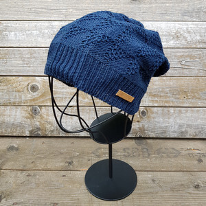 Baumwollmütze | Beanie blau