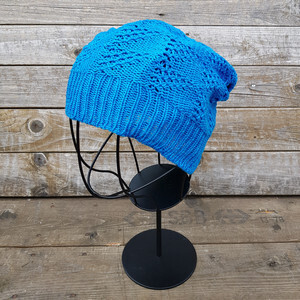 Baumwollmütze | Beanie blau