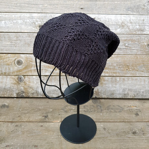 Baumwollmütze | Beanie schwarz