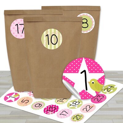 Adventskalender Set