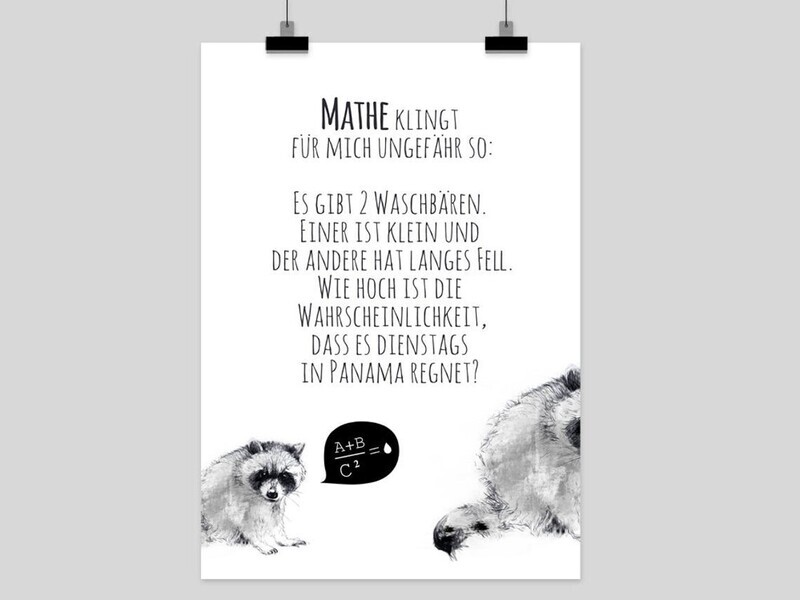 Fine Art Print Waschbär