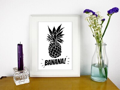 Fine Art Print Ananas