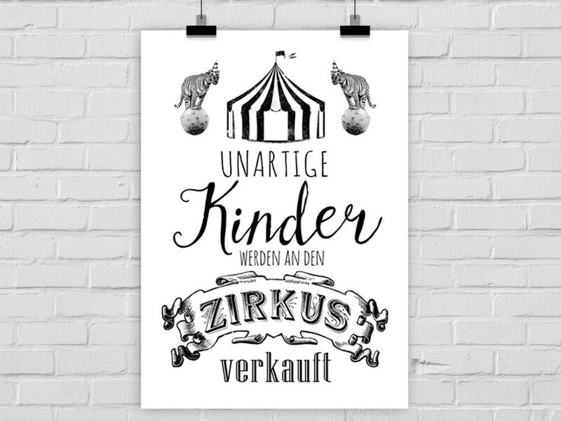 Fine Art Print Zirkus