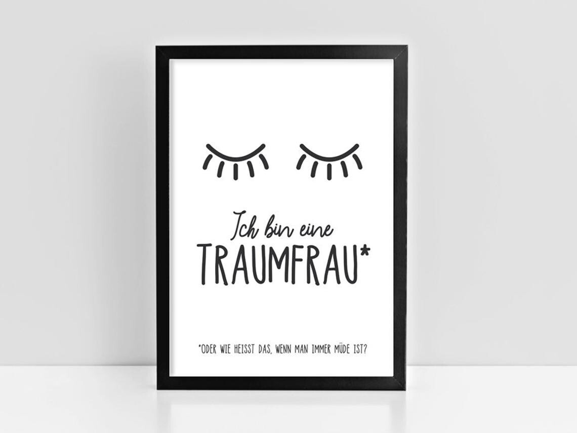 Fine Art Print Traumfrau