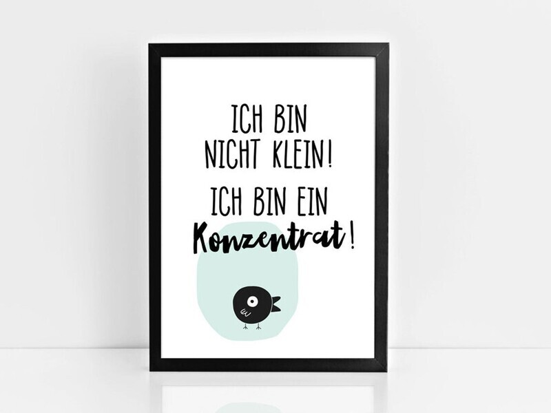 Fine Art Print Konzentrat