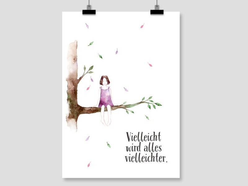 Fine Art Print Mädchen