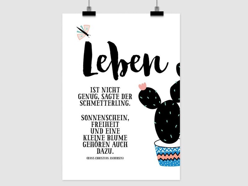 Fine Art Print Leben
