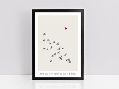 Fine Art Print Vögel