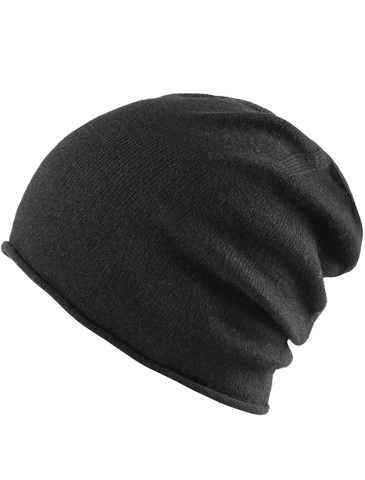 Cashmere Beanie black