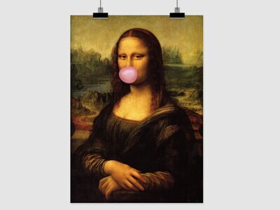 Fine Art Print Mona Lisa