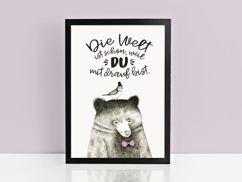 Fine Art Print Welt