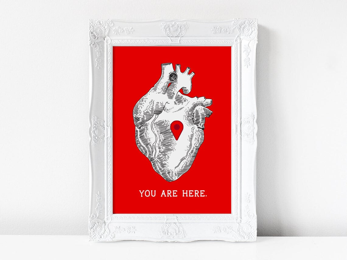 Fine Art Print Herz