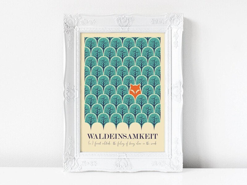 Fine Art Print Einsamkeit A4