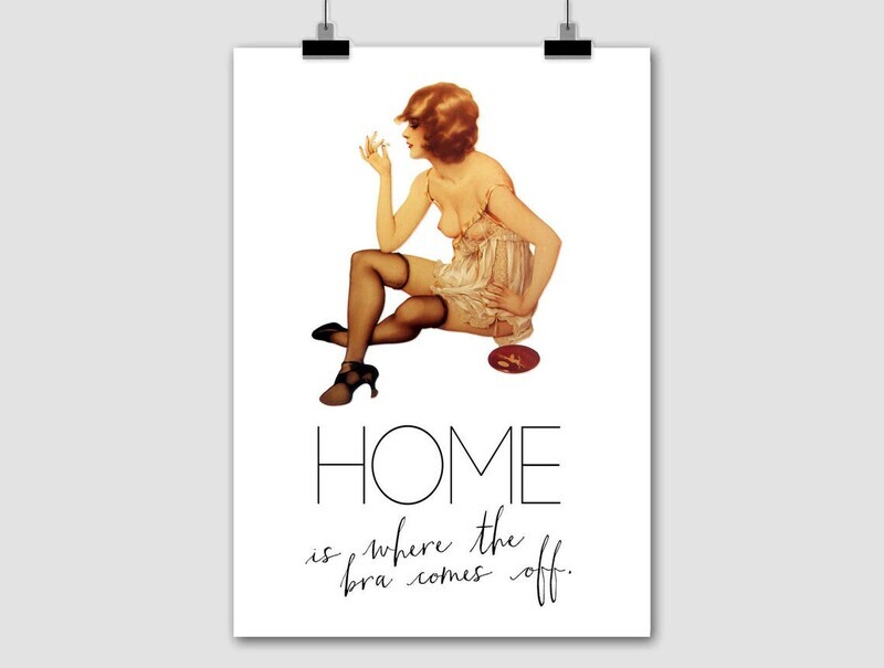 Fine Art Print Home A4