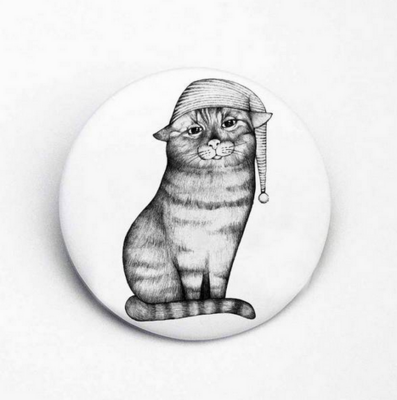 Magnet Gute Nacht Katze