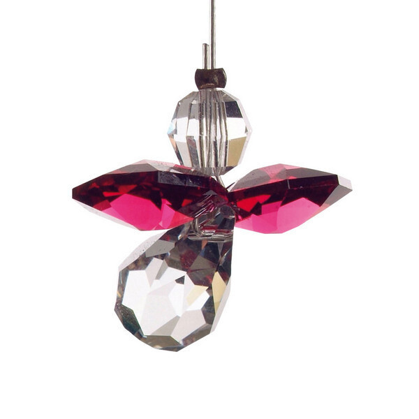 Schutzengel Swarovski Rubin