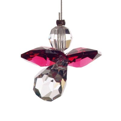 Schutzengel Swarovski Rubin