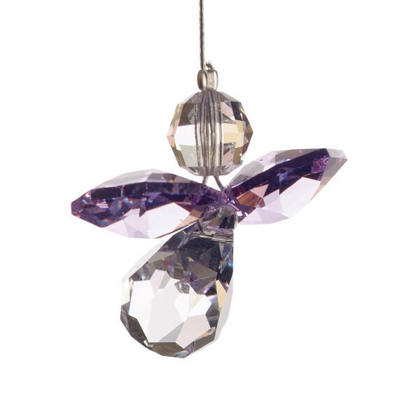 Schutzengel Swarovski heller Amethyst