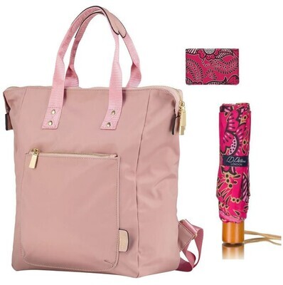 Set Rucksack pink