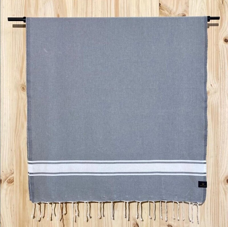 Badetuch Gris Foncé