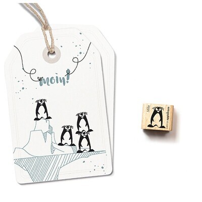 Mini Stempel Pinguin