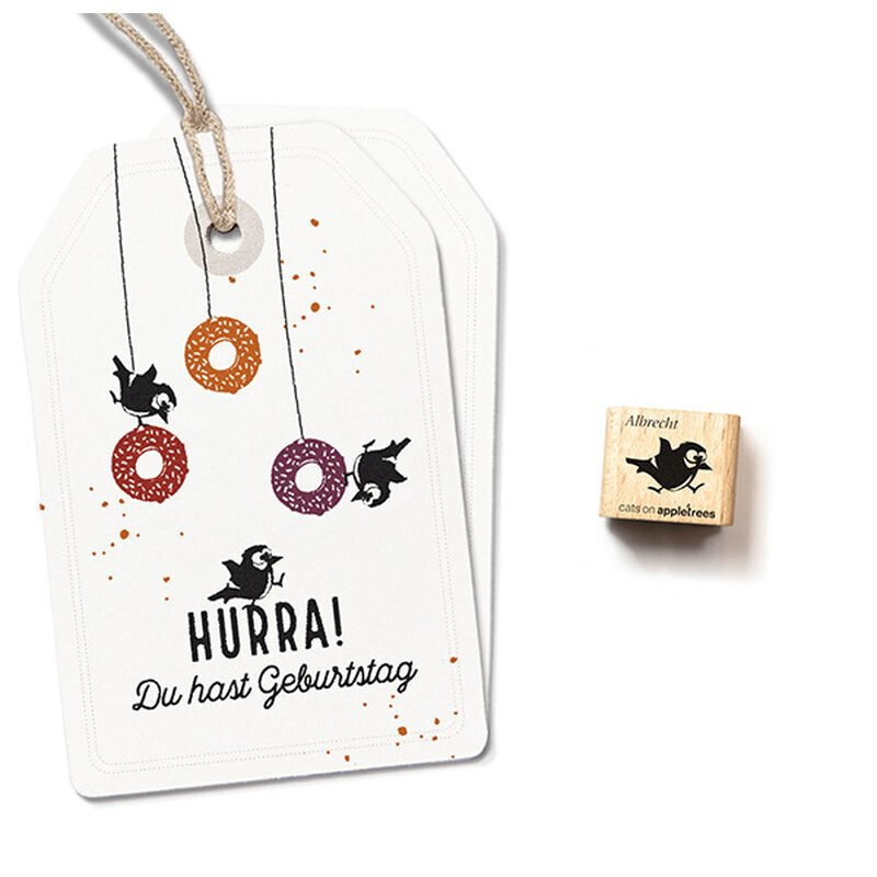 Mini Stempel Vögelchen