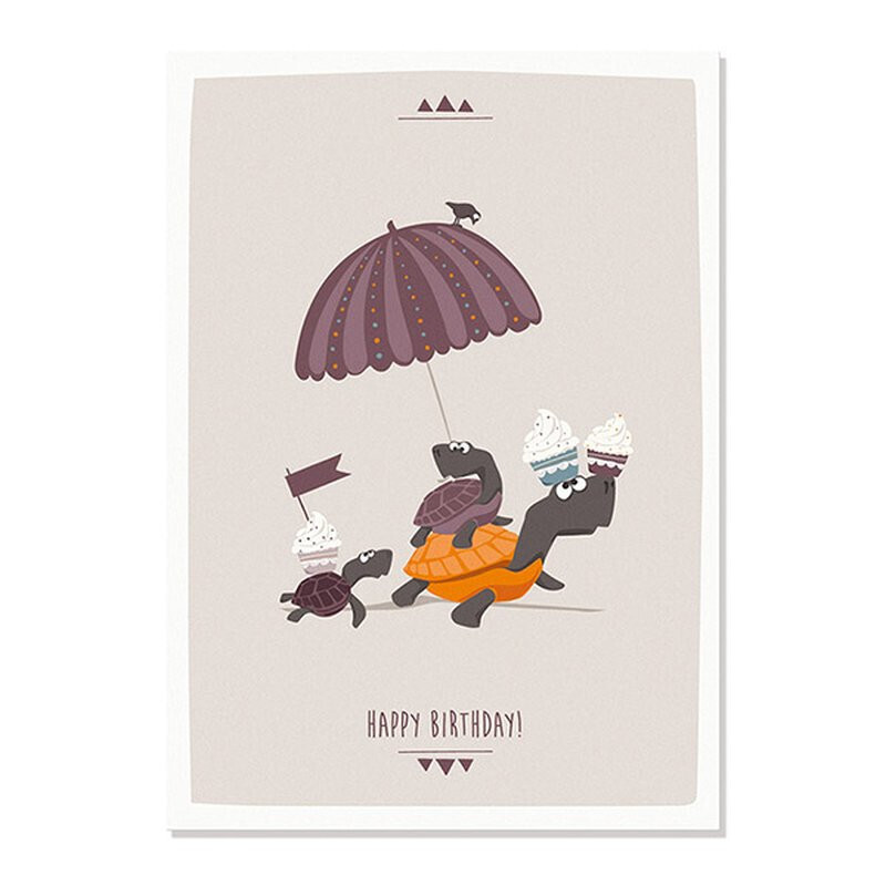 Postkarte Happy Birthday