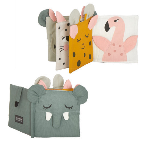 Stoffbuch Jungle Tiere