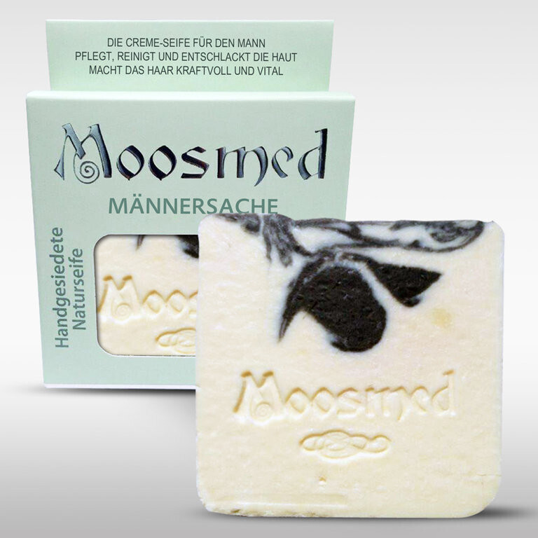 Moosmed Naturseife Männersache